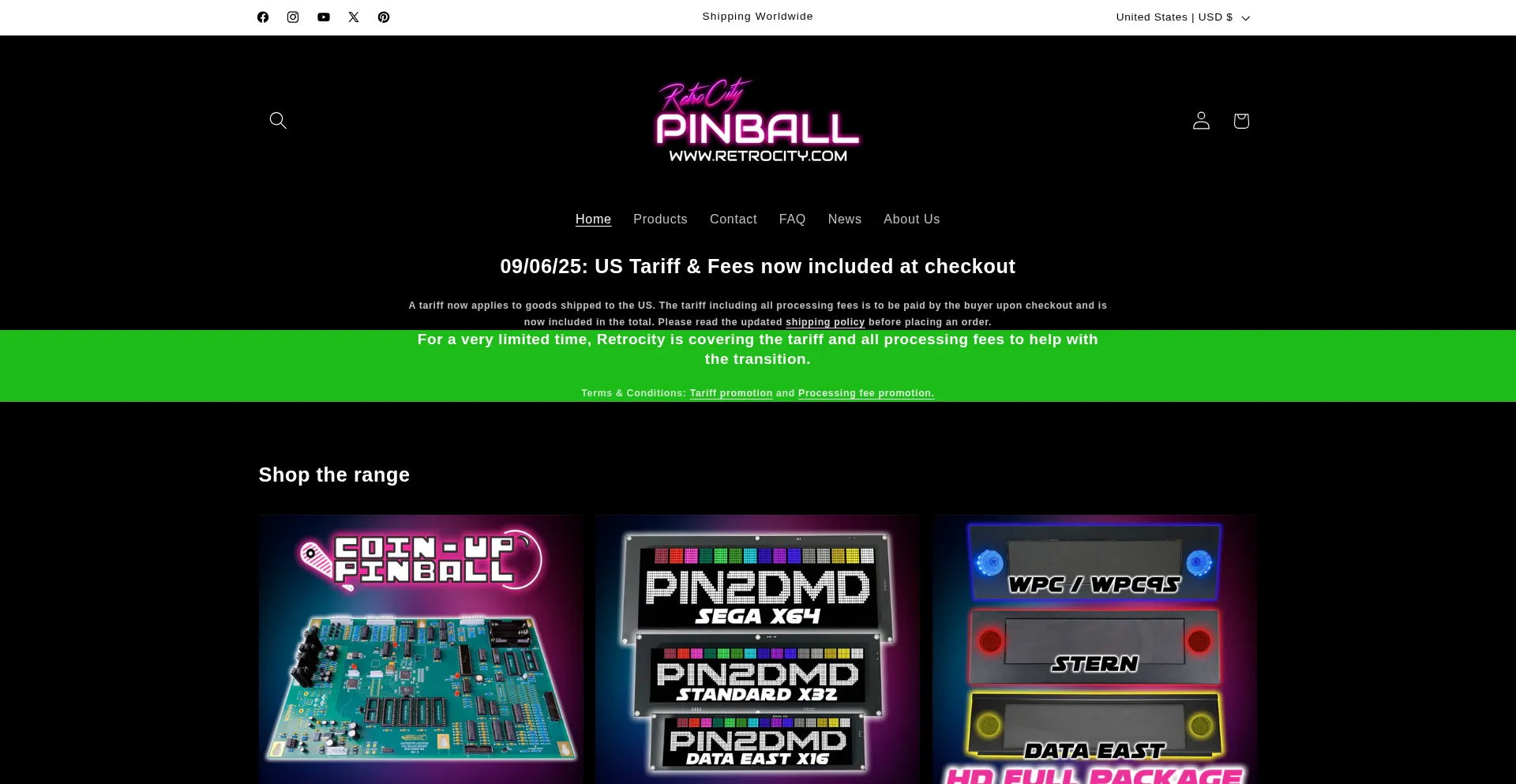 Retrocity.com.au Screenshot