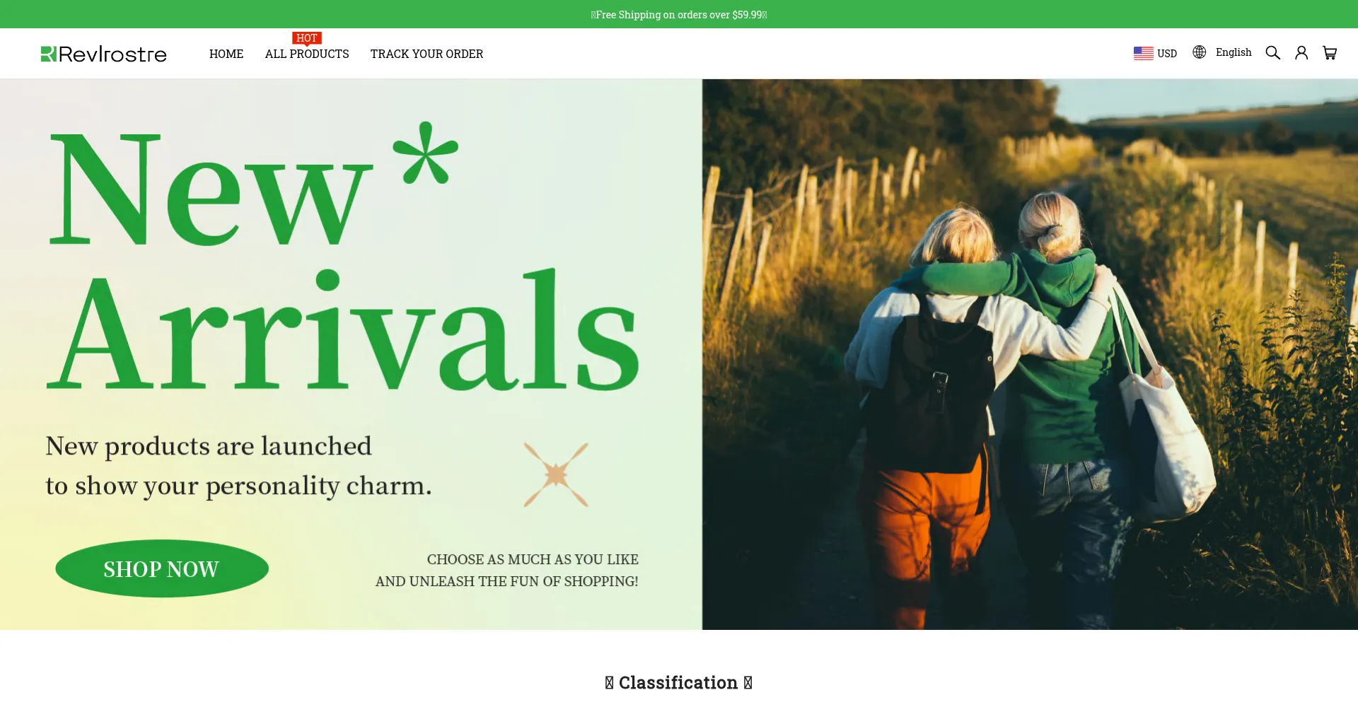 Website screenshot of Revlrostre.com