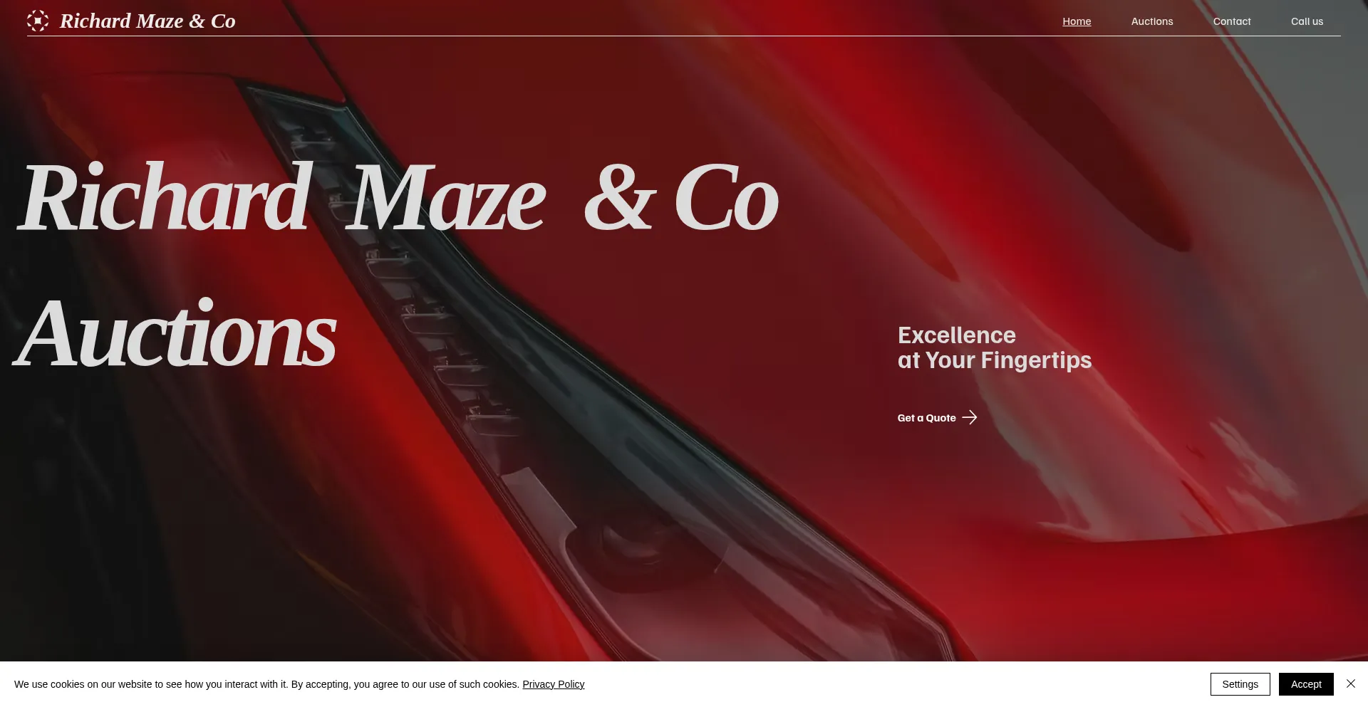 Richardmaze.co.uk Screenshot