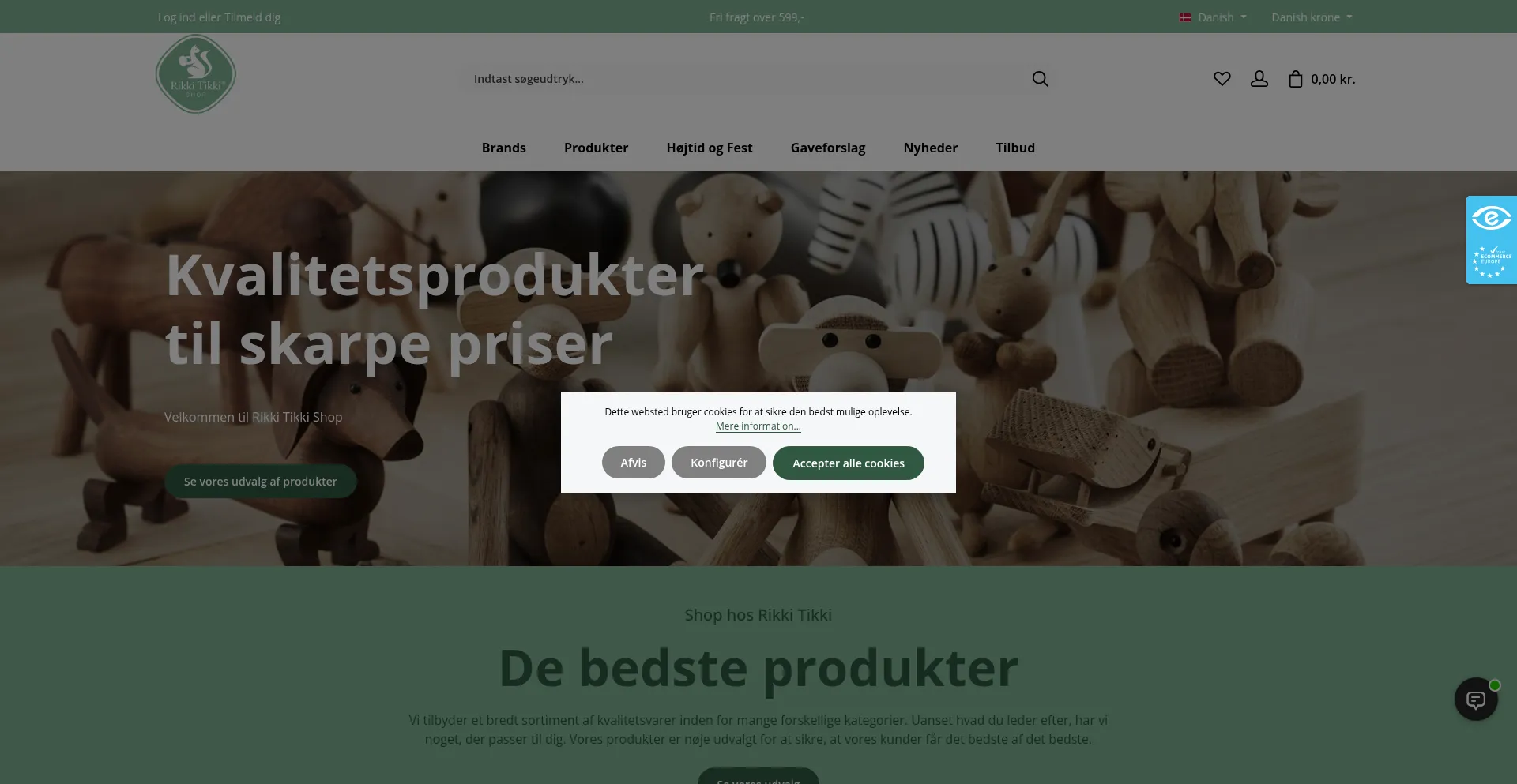 Rikkitikkishop.dk é Seguro e Confiável?