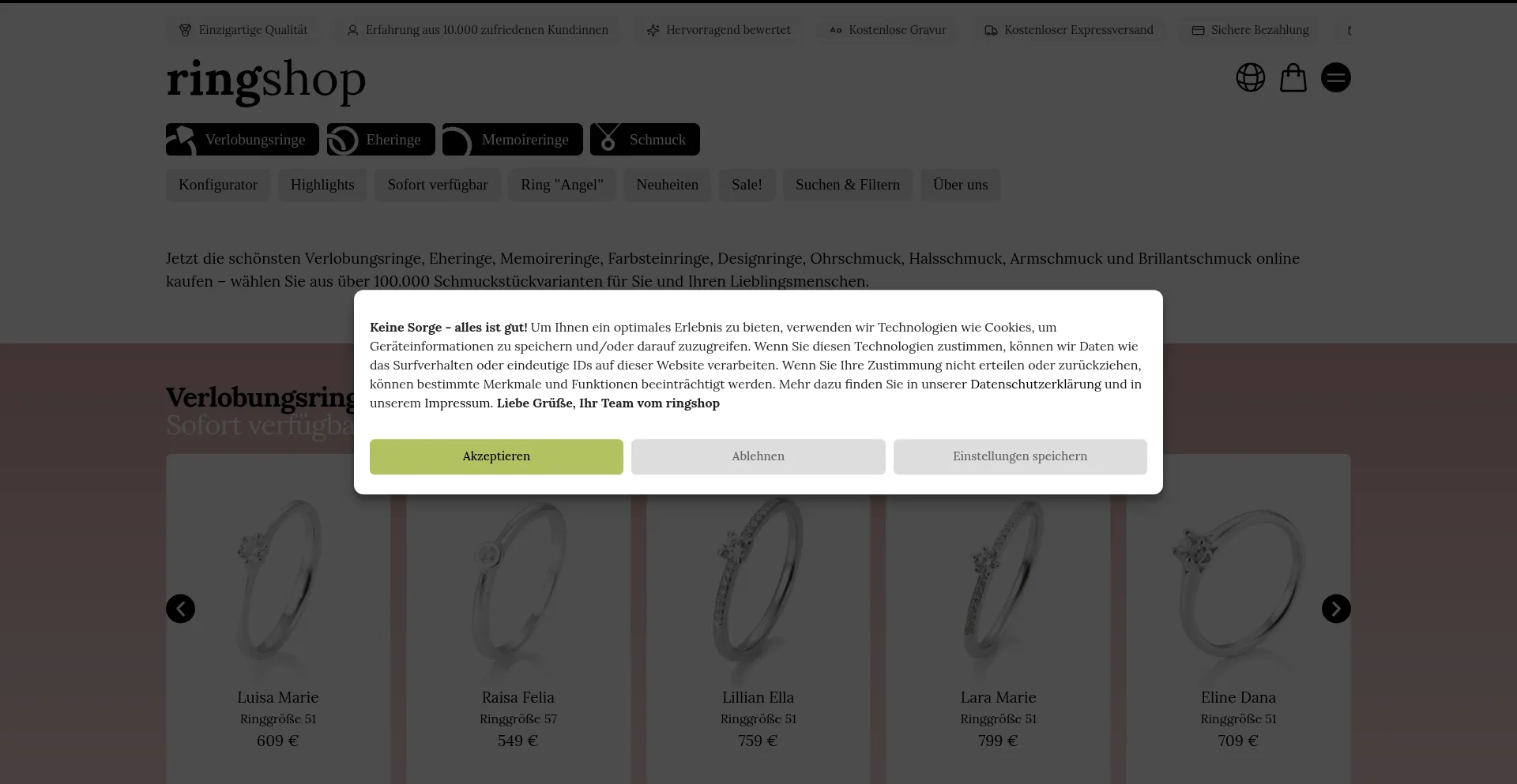 Ringshop.at é Seguro e Confiável?