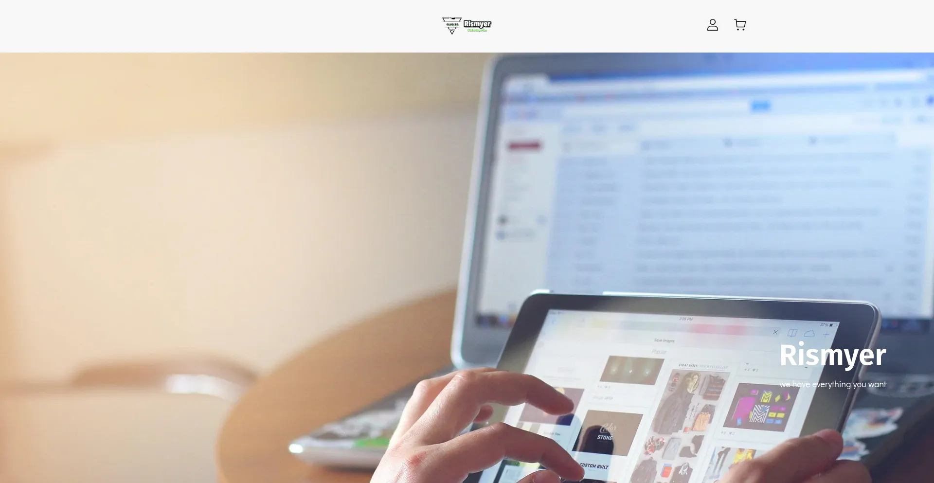 Website screenshot of Rismyer.com