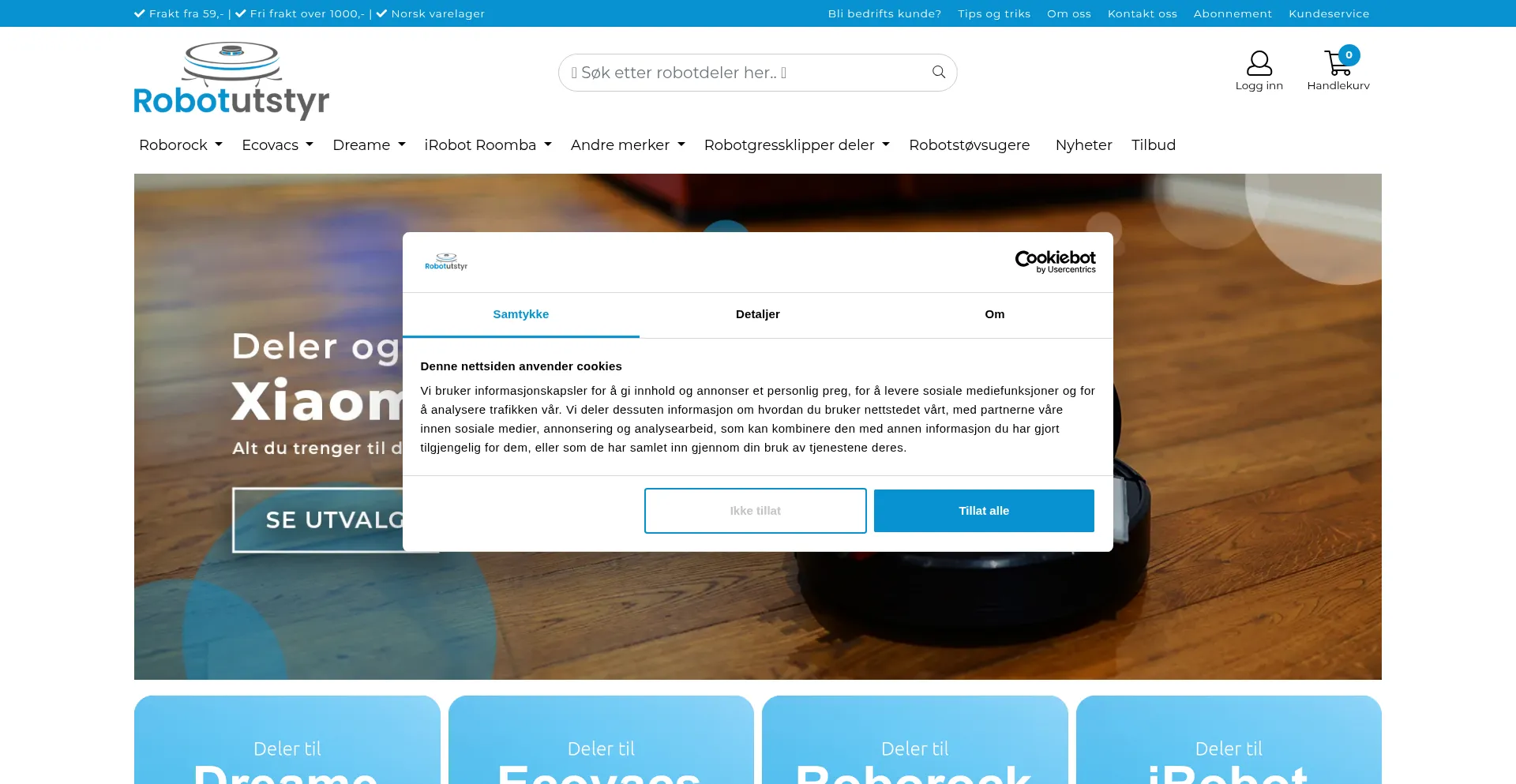 Robotutstyr.no é Seguro e Confiável?