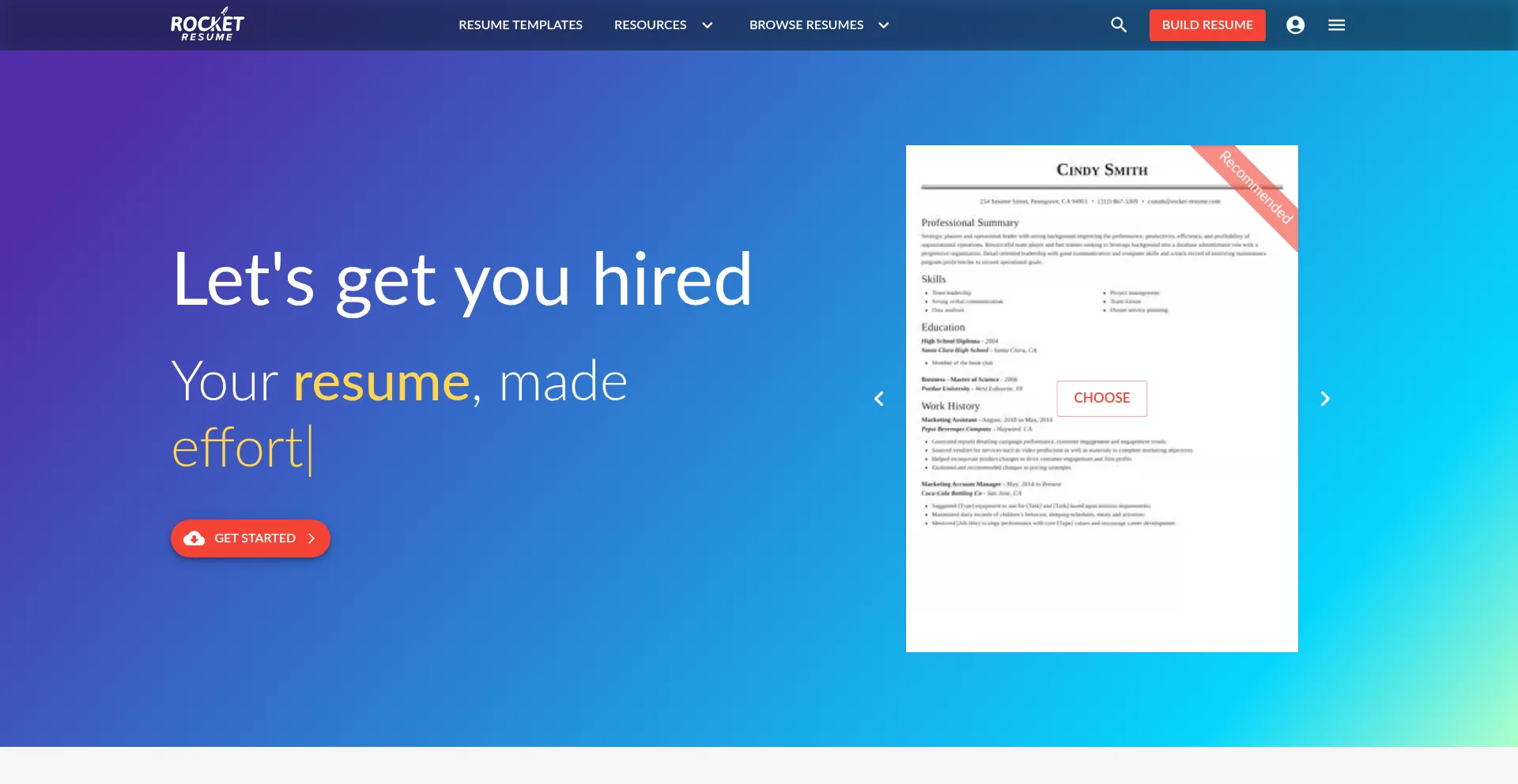 Rocket-resume.com é Seguro e Confiável?
