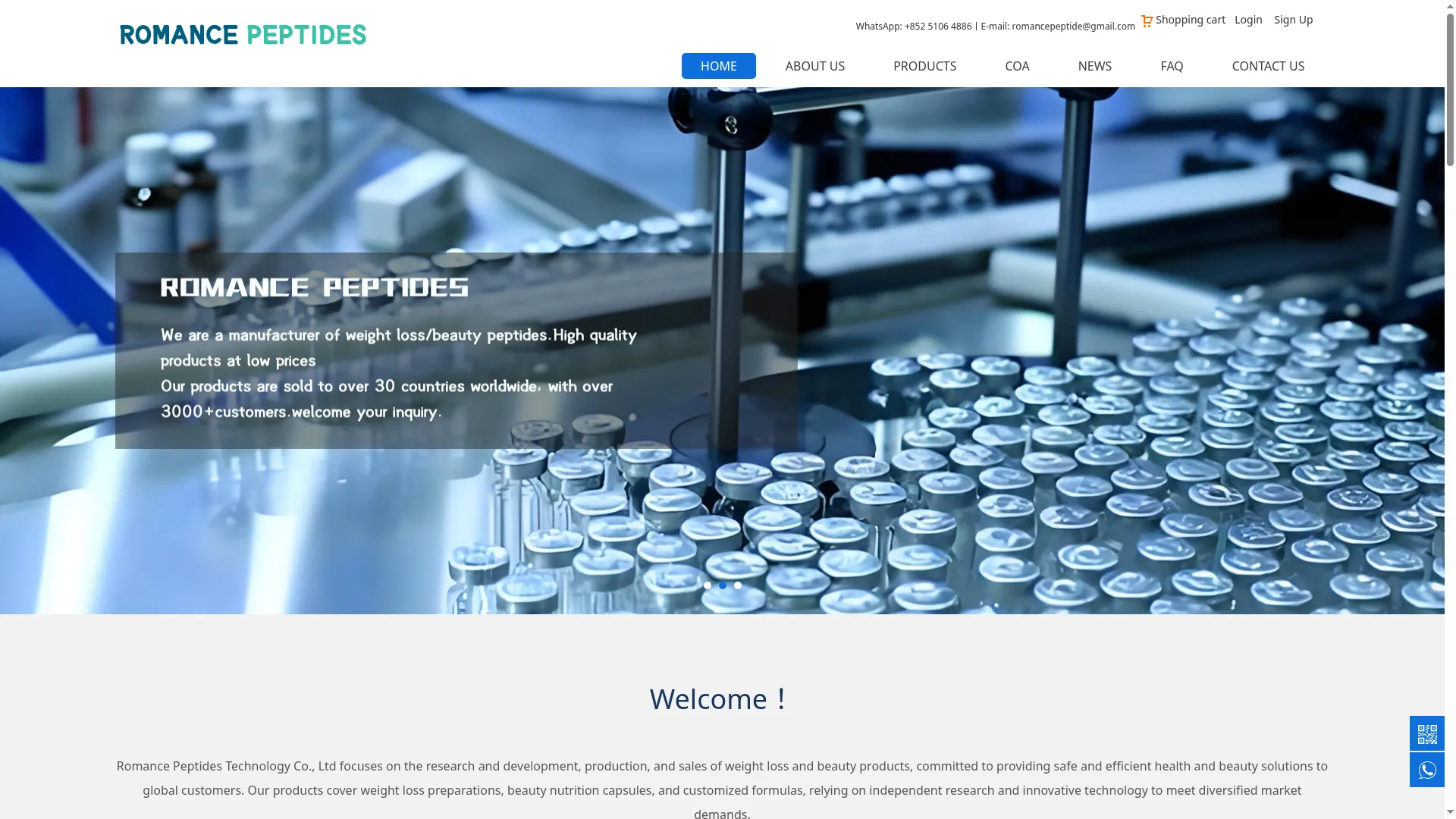 Romancepeptides.com