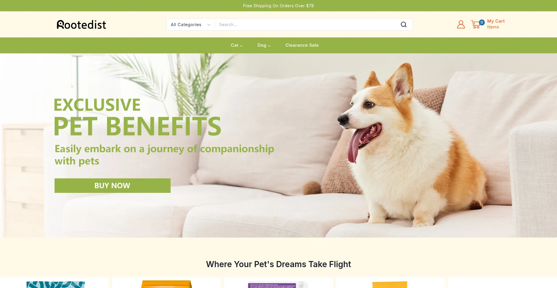 Website screenshot of Rootedist.com