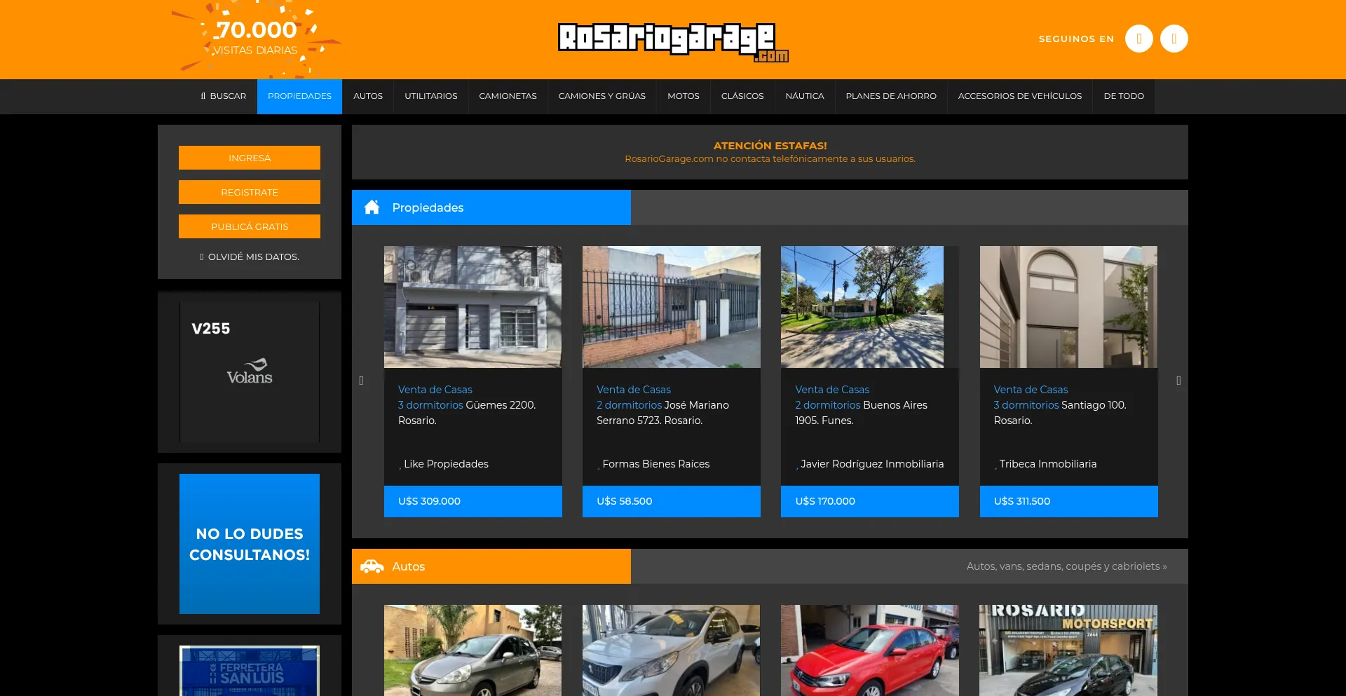 Rosariogarage.com é Seguro e Confiável?