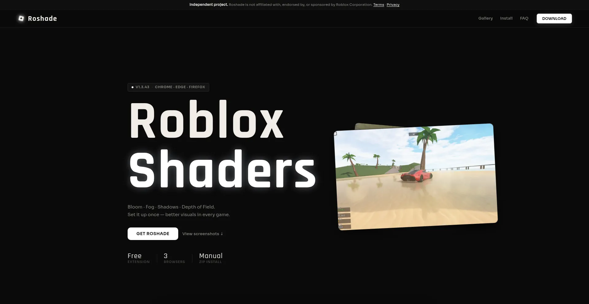 Roshade.dev
