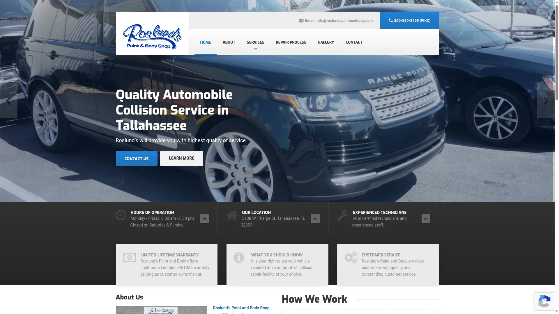 Roslundspaintandbody.com