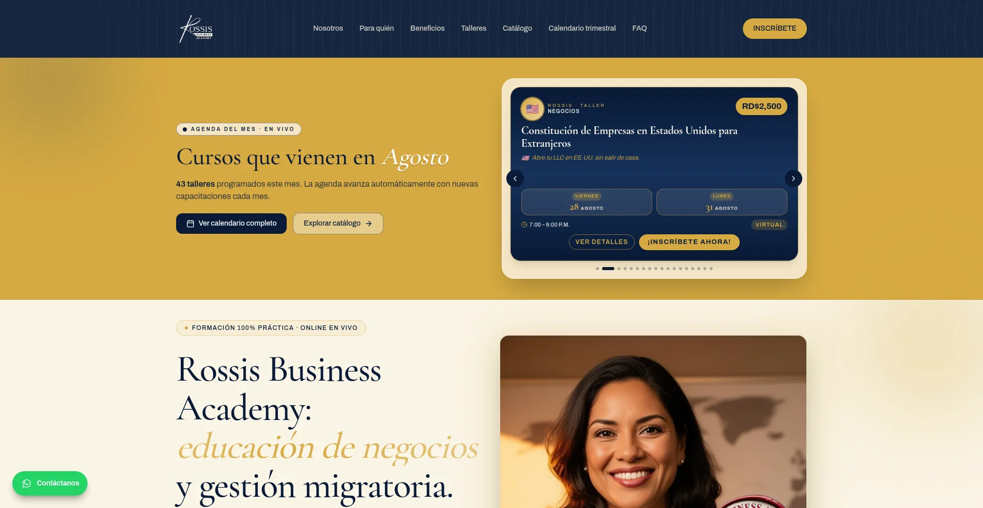 Rossisacademy.com