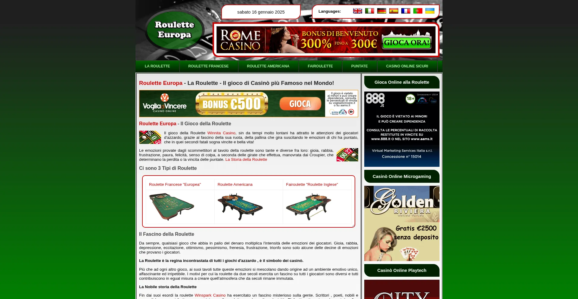 Roulette-europa.com