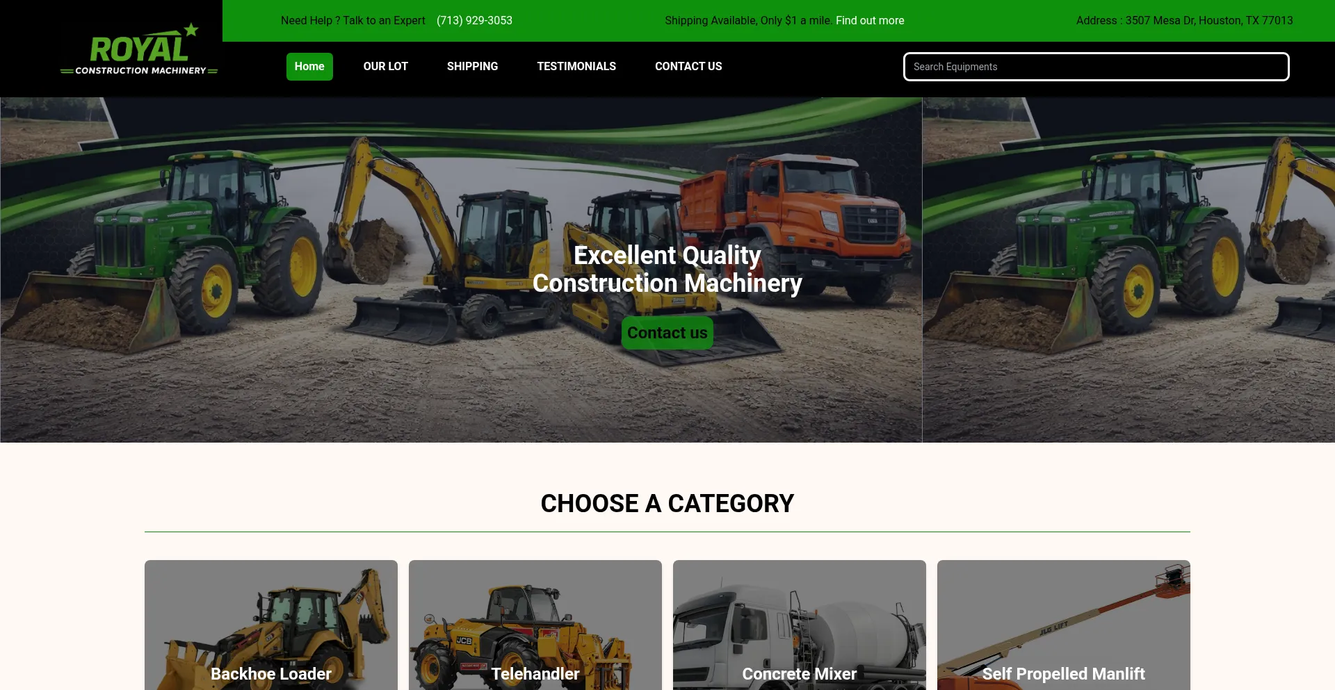 Royal-construction-machinery.com