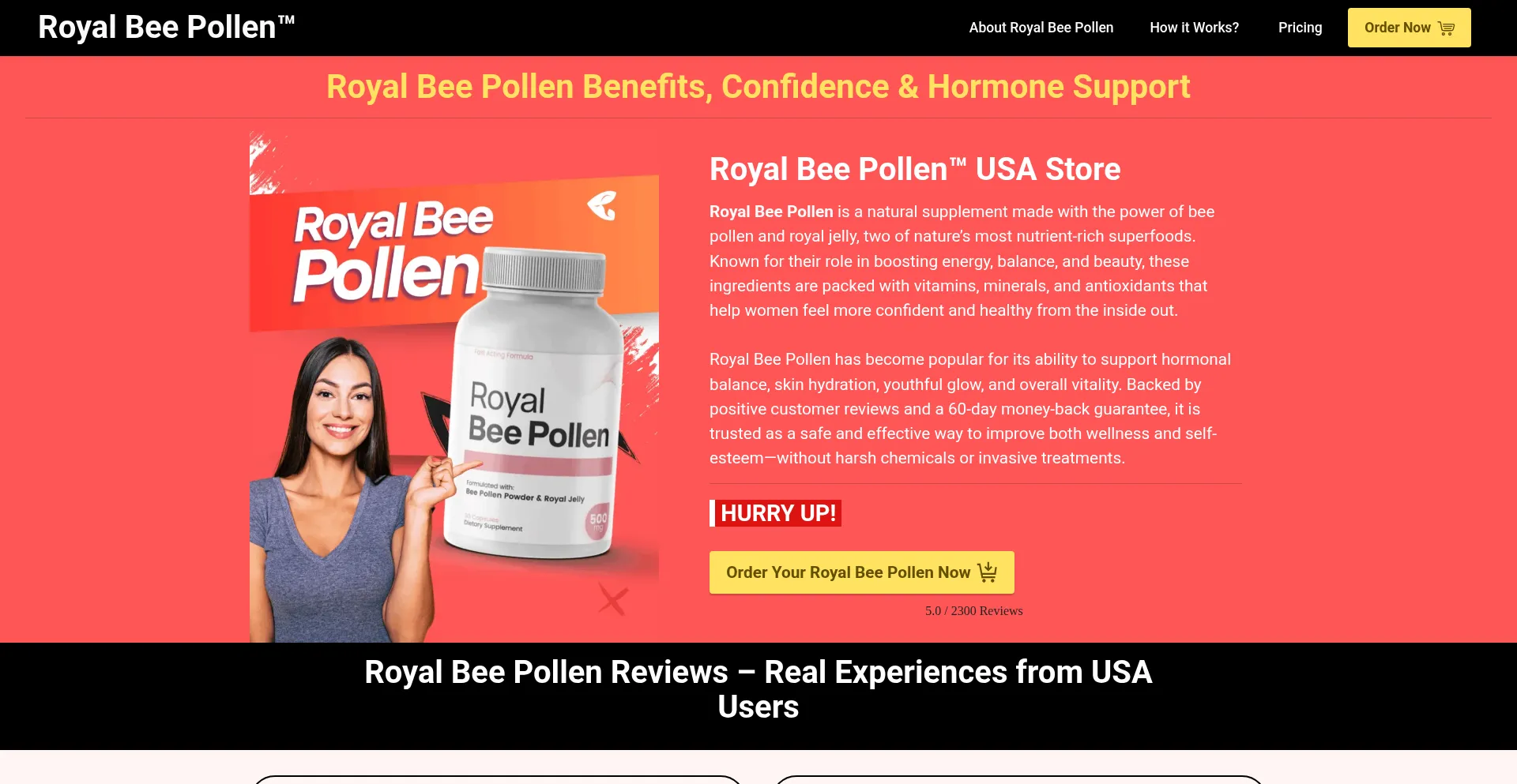 Royalbee-pollen.us é Seguro e Confiável?
