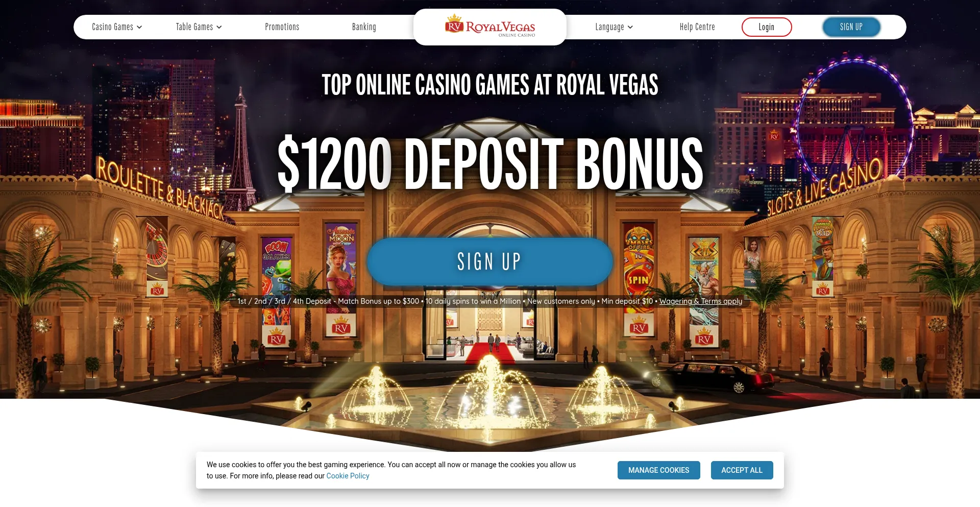 Royalvegascasino.com é Seguro e Confiável?