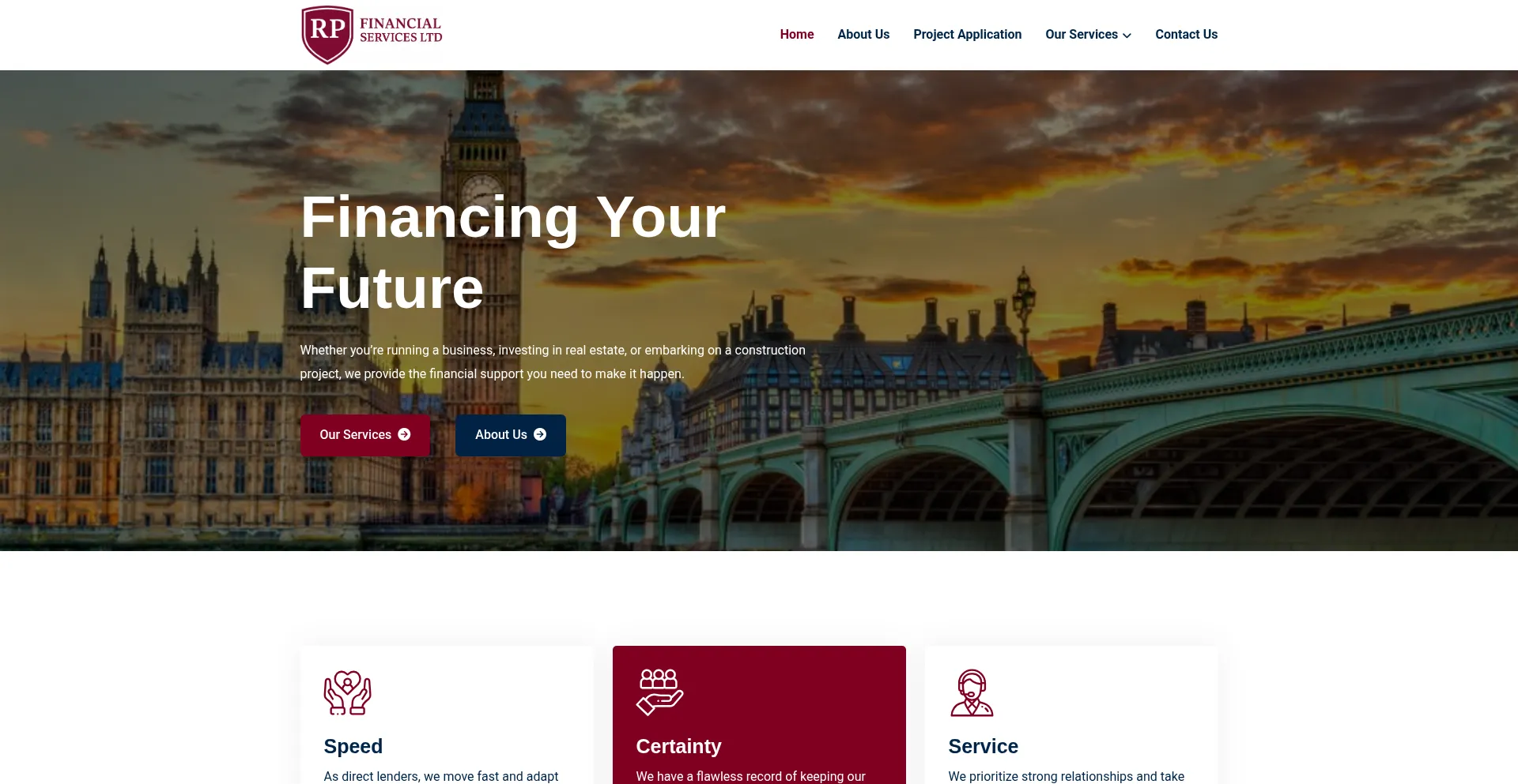 Rpfinancials.co.uk Screenshot