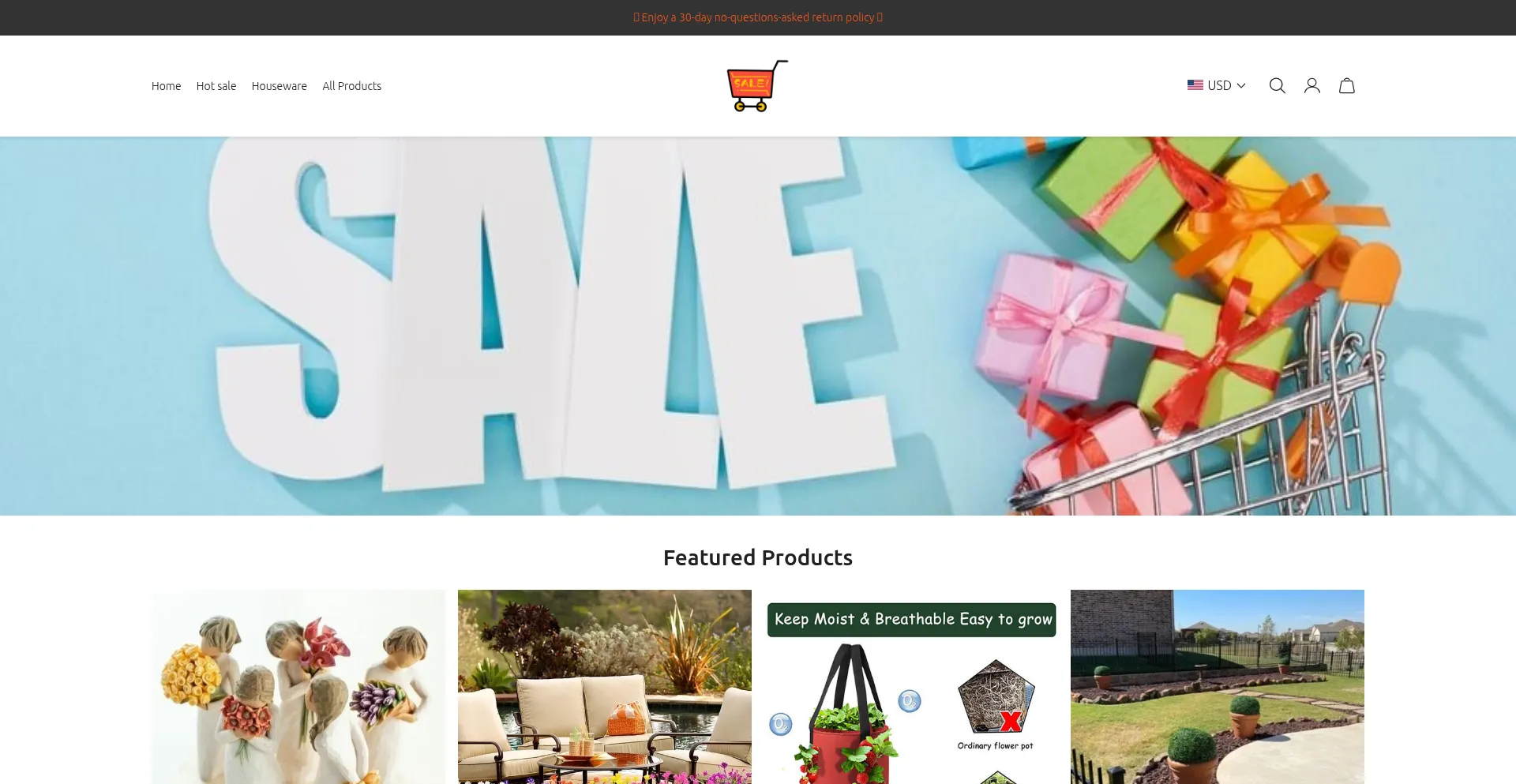 Website screenshot of Rubouy.com