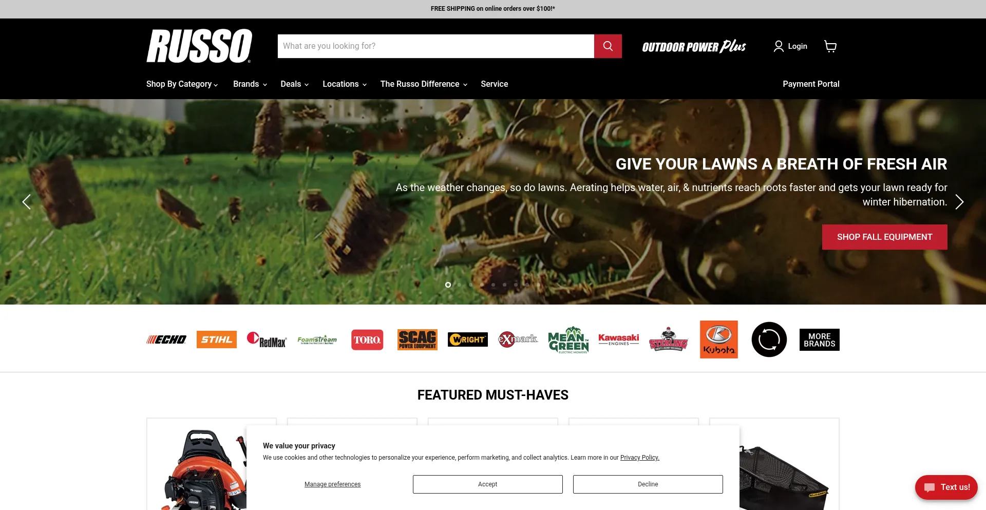 Russopower.com Screenshot