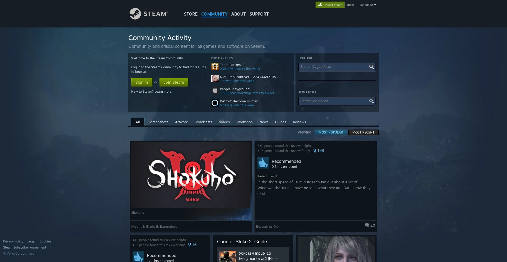 Website screenshot of S.team-presents.com