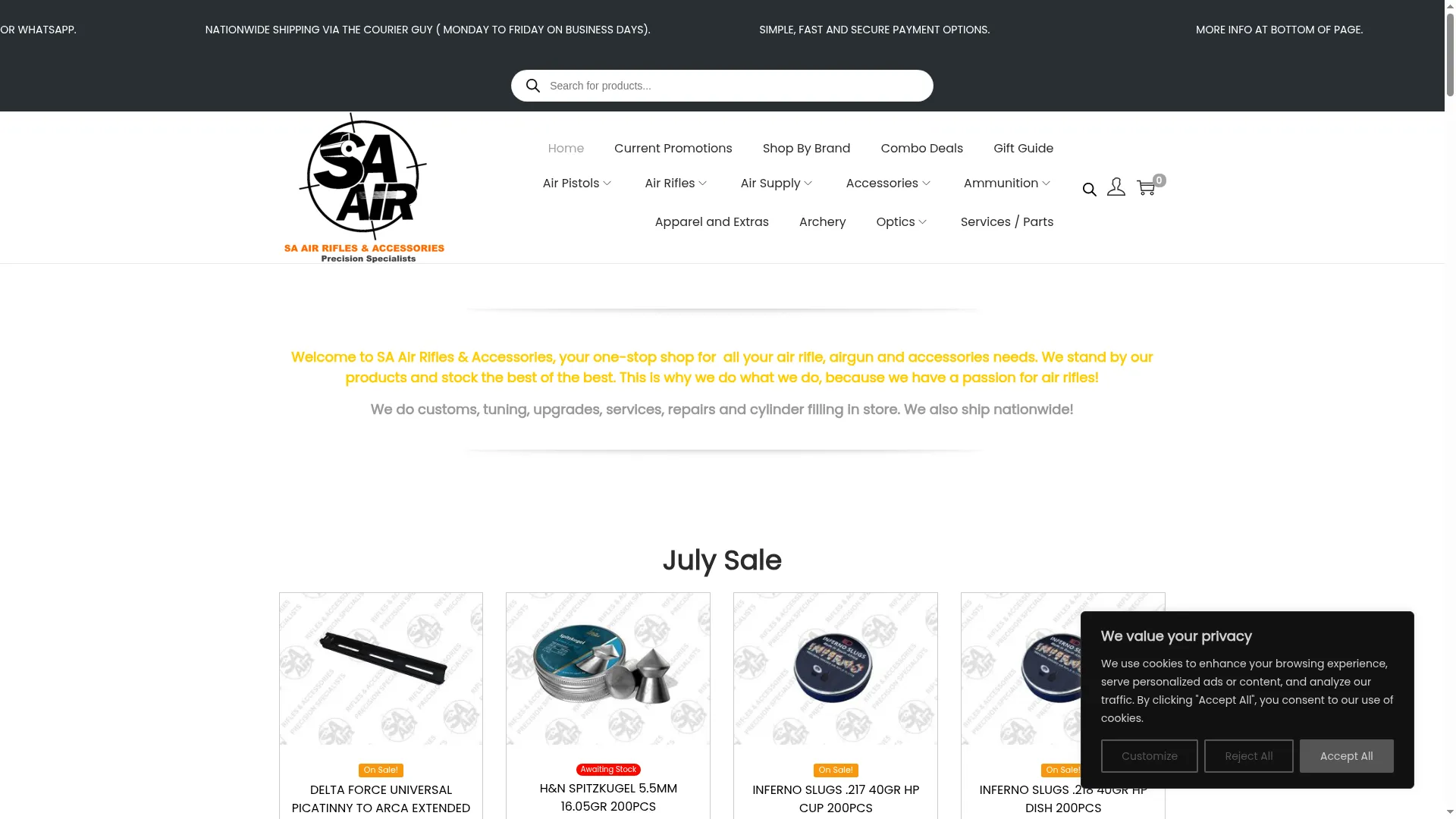 Saairrifles.co.za