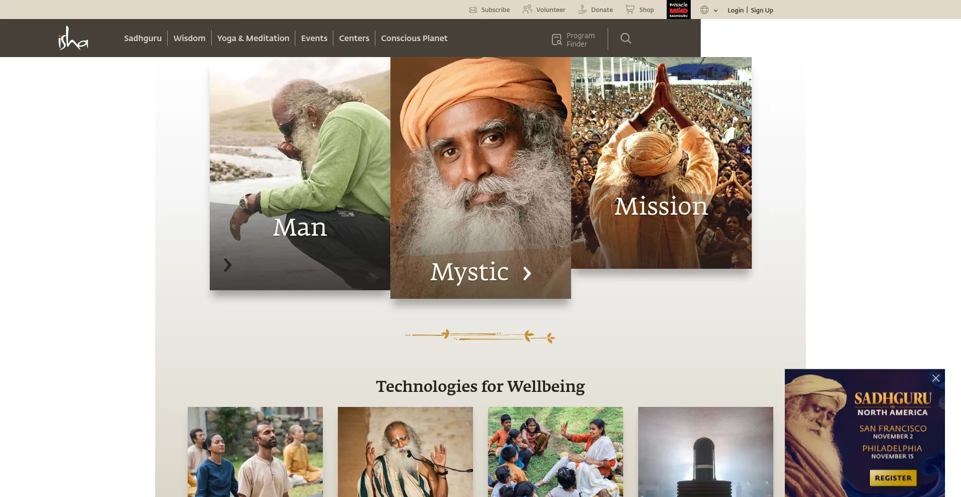Sadhguru.org é Seguro e Confiável?