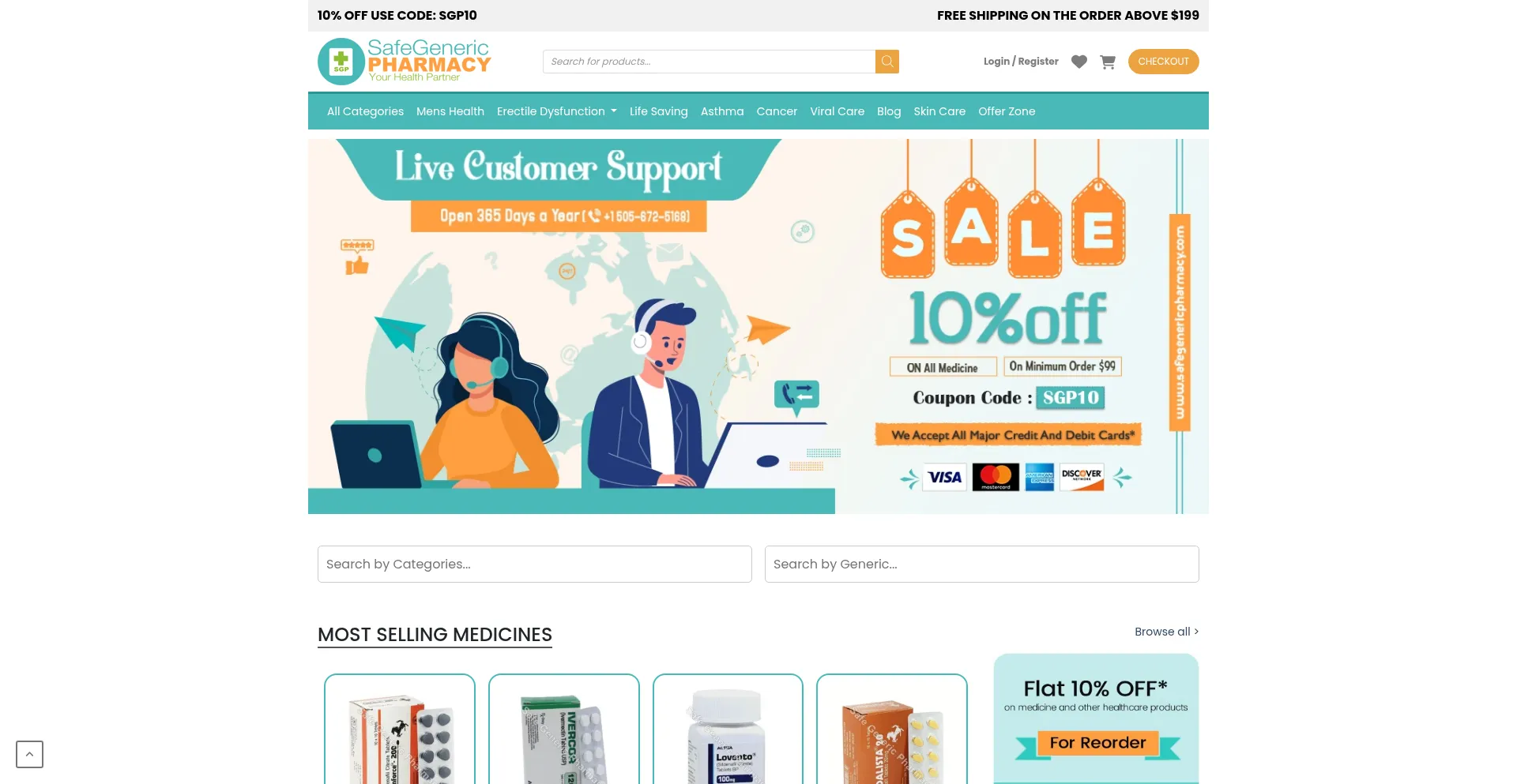 Safegenericpharmacy.net é Seguro e Confiável?
