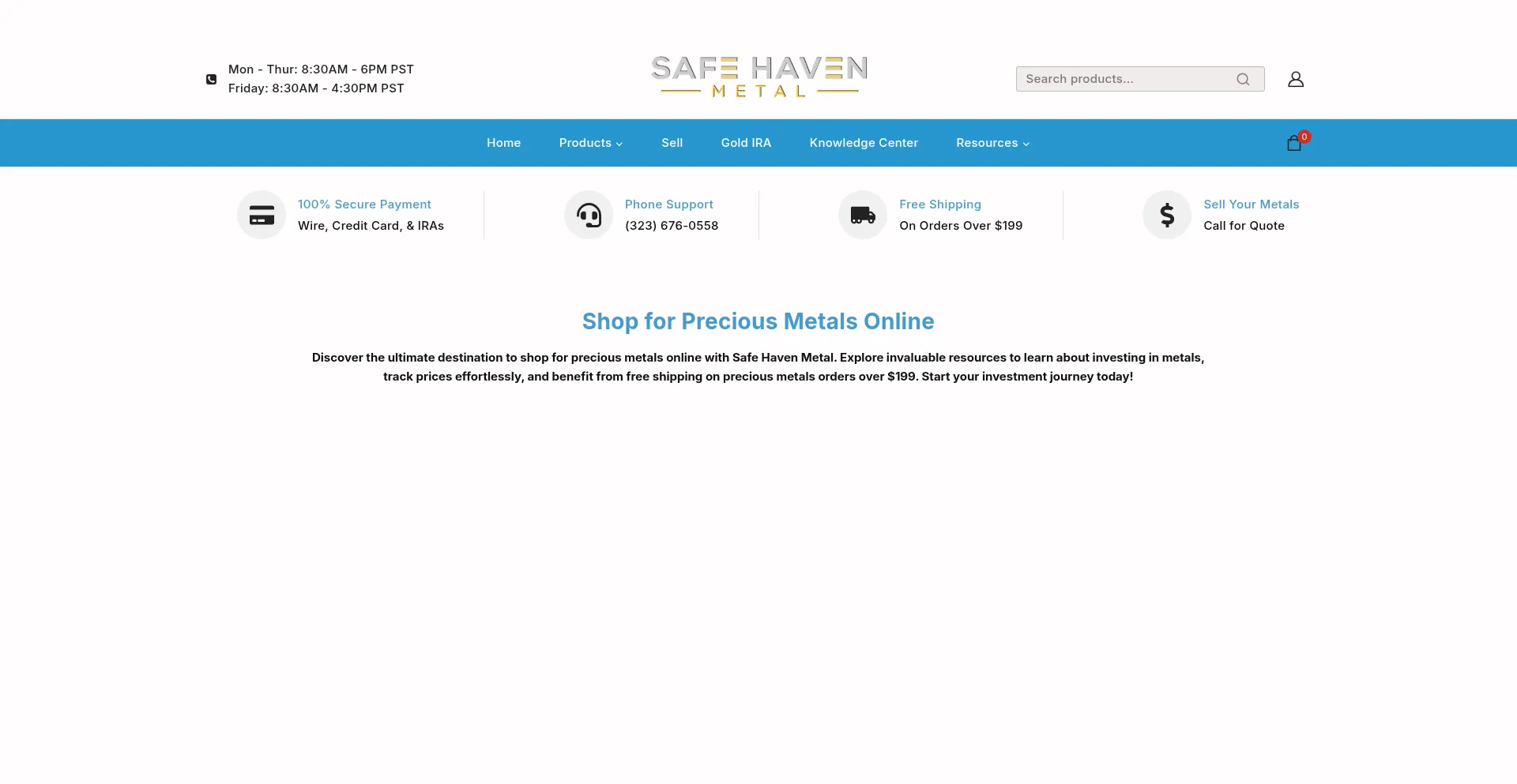 Safehavenmetals.com