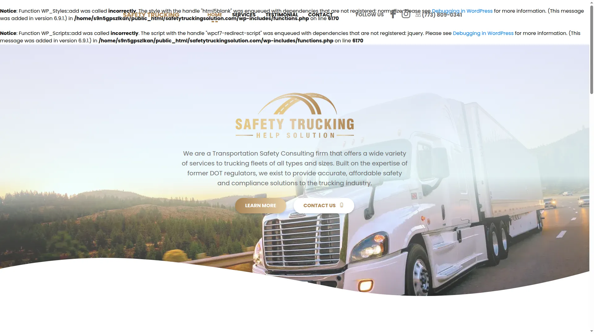 Safetytruckingsolution.com
