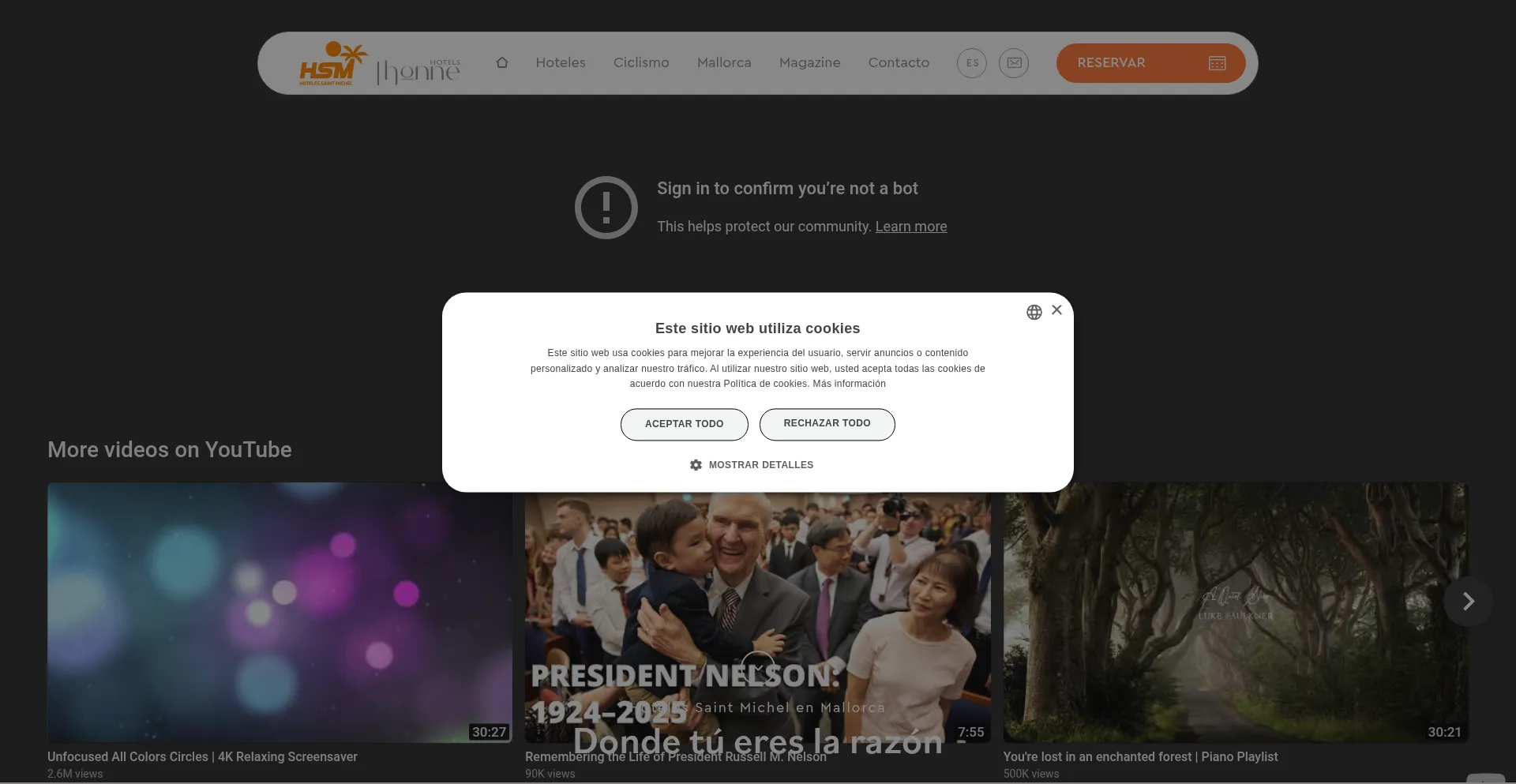 Saintmichel.net Screenshot