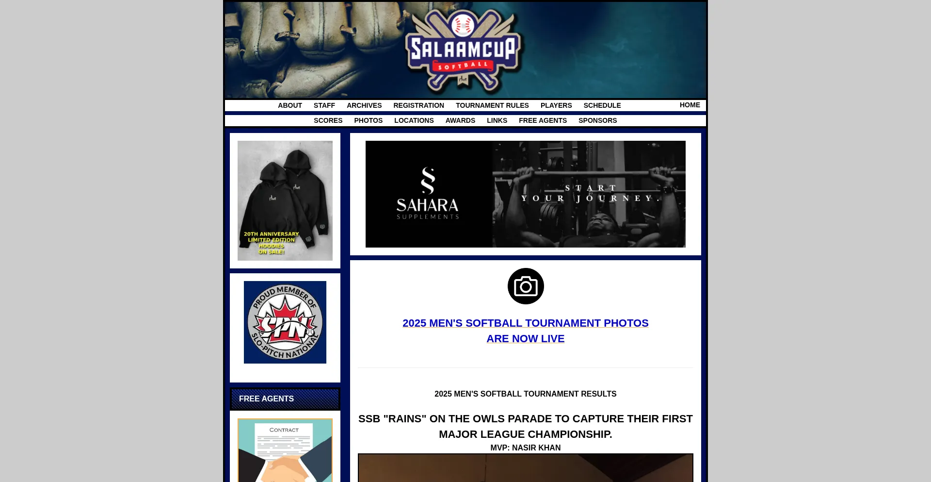 Salaamcupsoftball.com