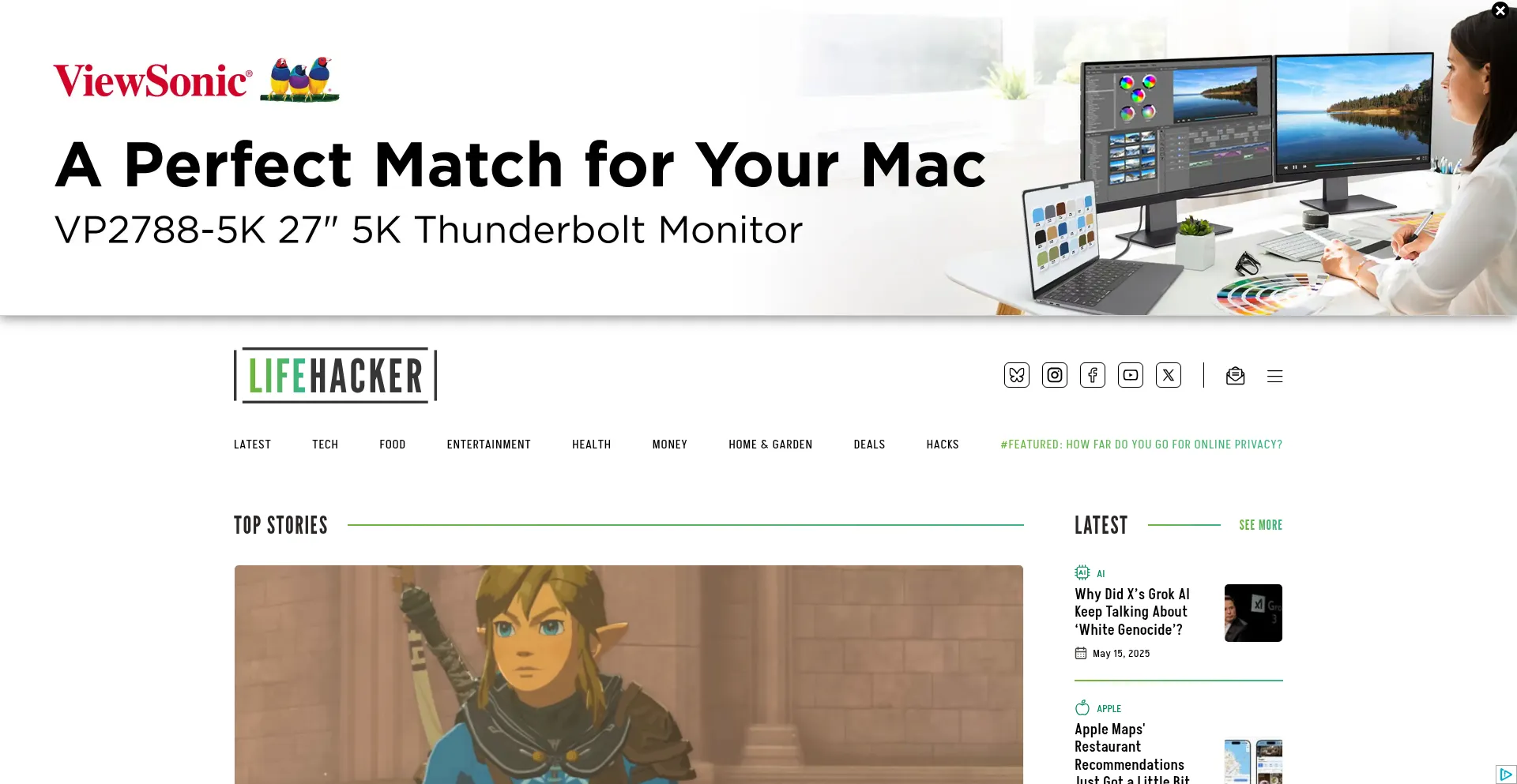 Website screenshot of Salescoop.info