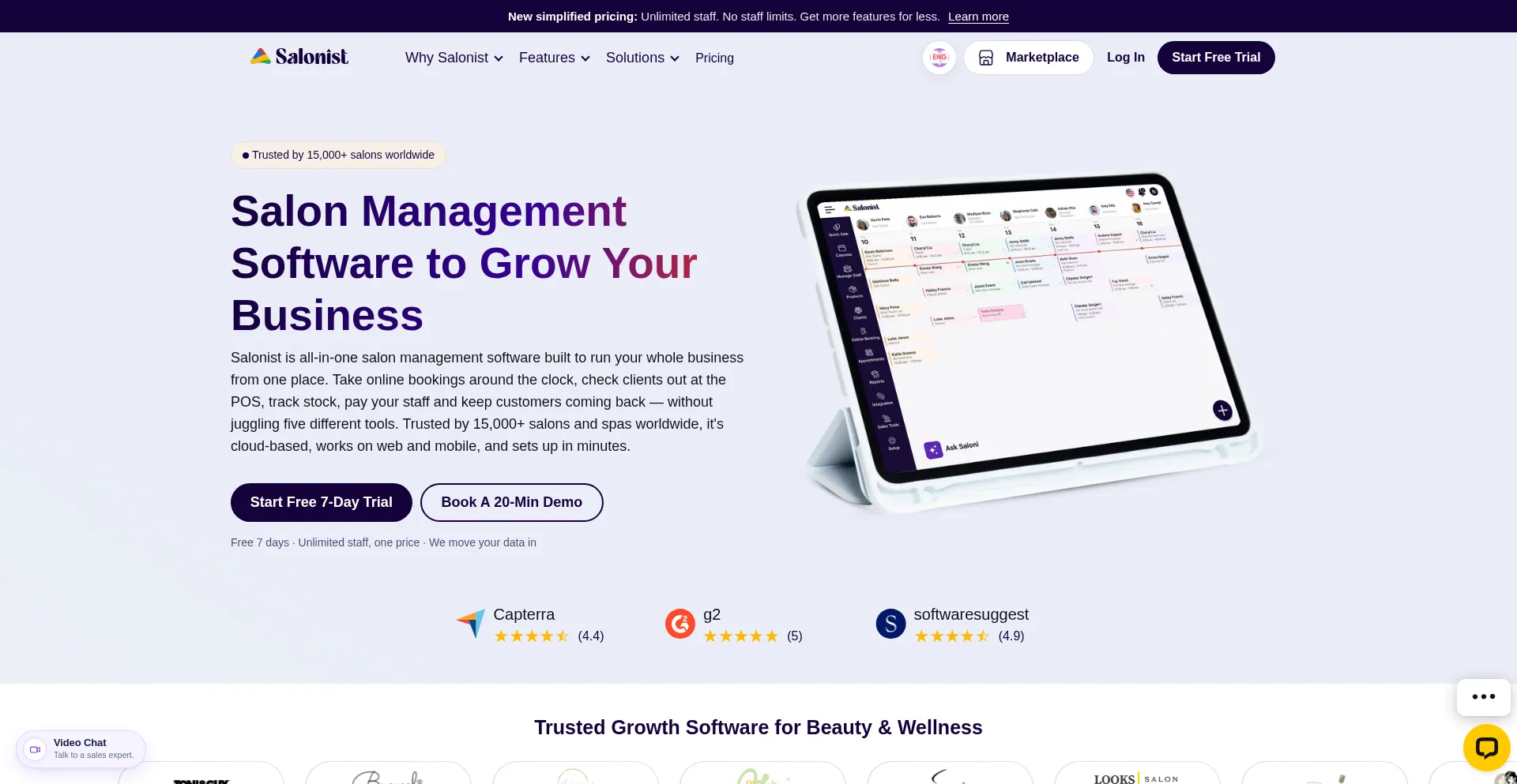 Salonist.io