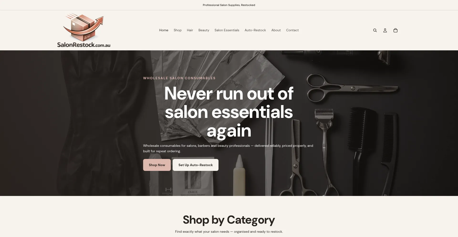 Salonrestock.com.au