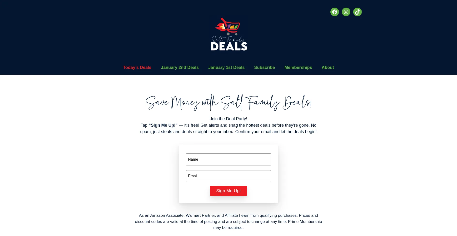 Saltfamilydeals.com