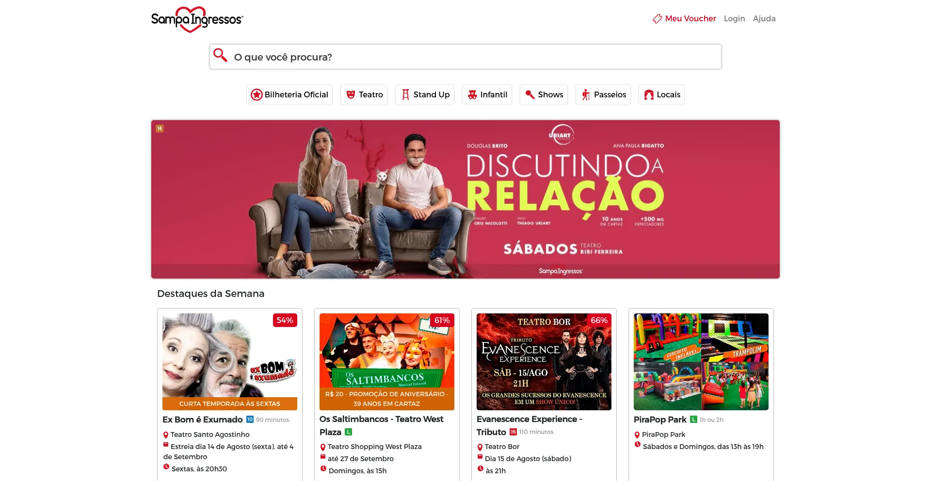 Sampaingressos.com.br