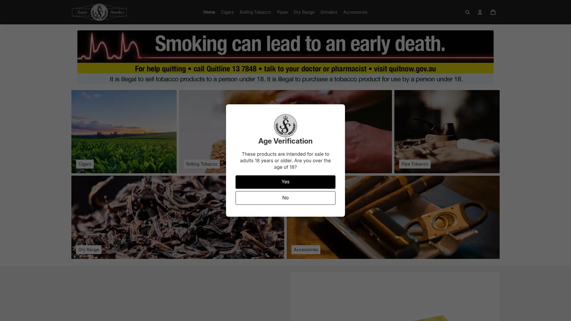 Samssmokes.com.au