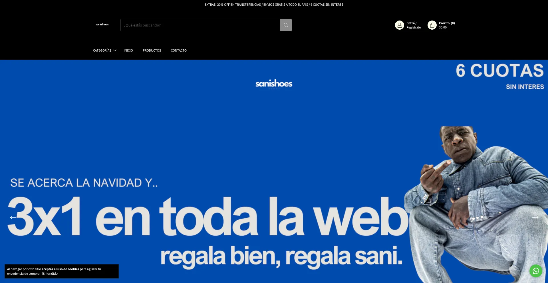Sanishoess.com.ar