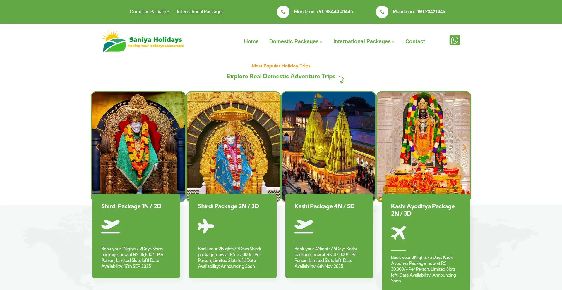 Saniyaholidays.com é Seguro e Confiável?