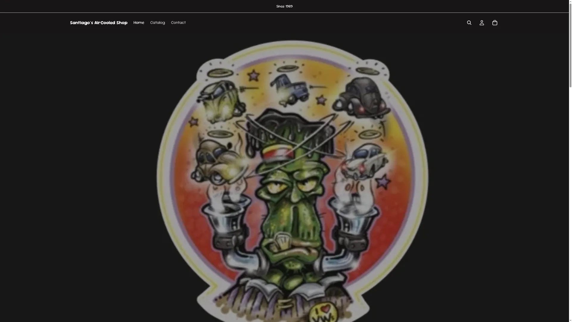 Santiagosaircooledshop.com