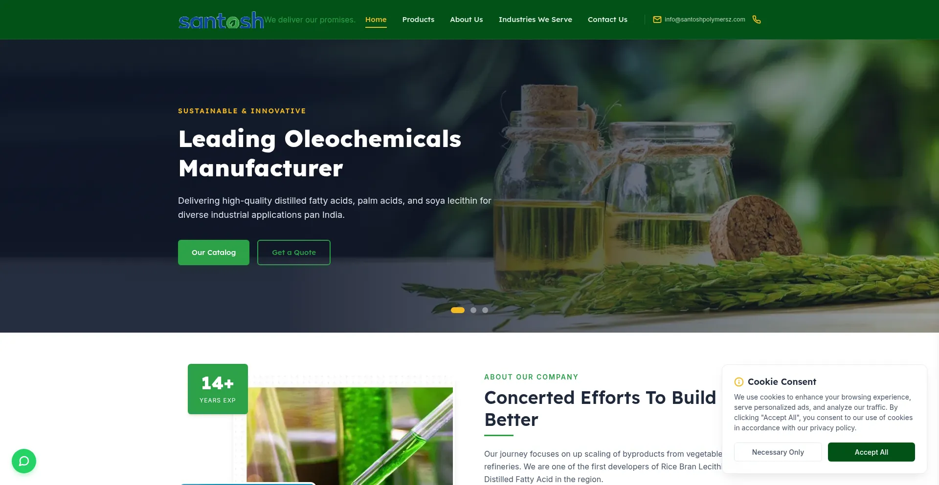 Santoshpolymers.com