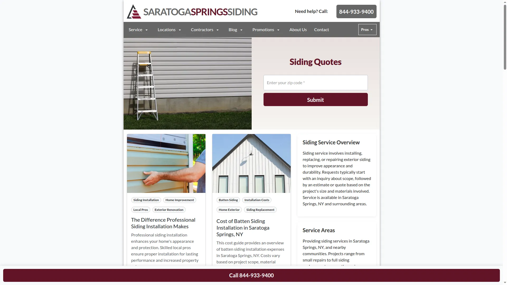 Saratogaspringssiding.com