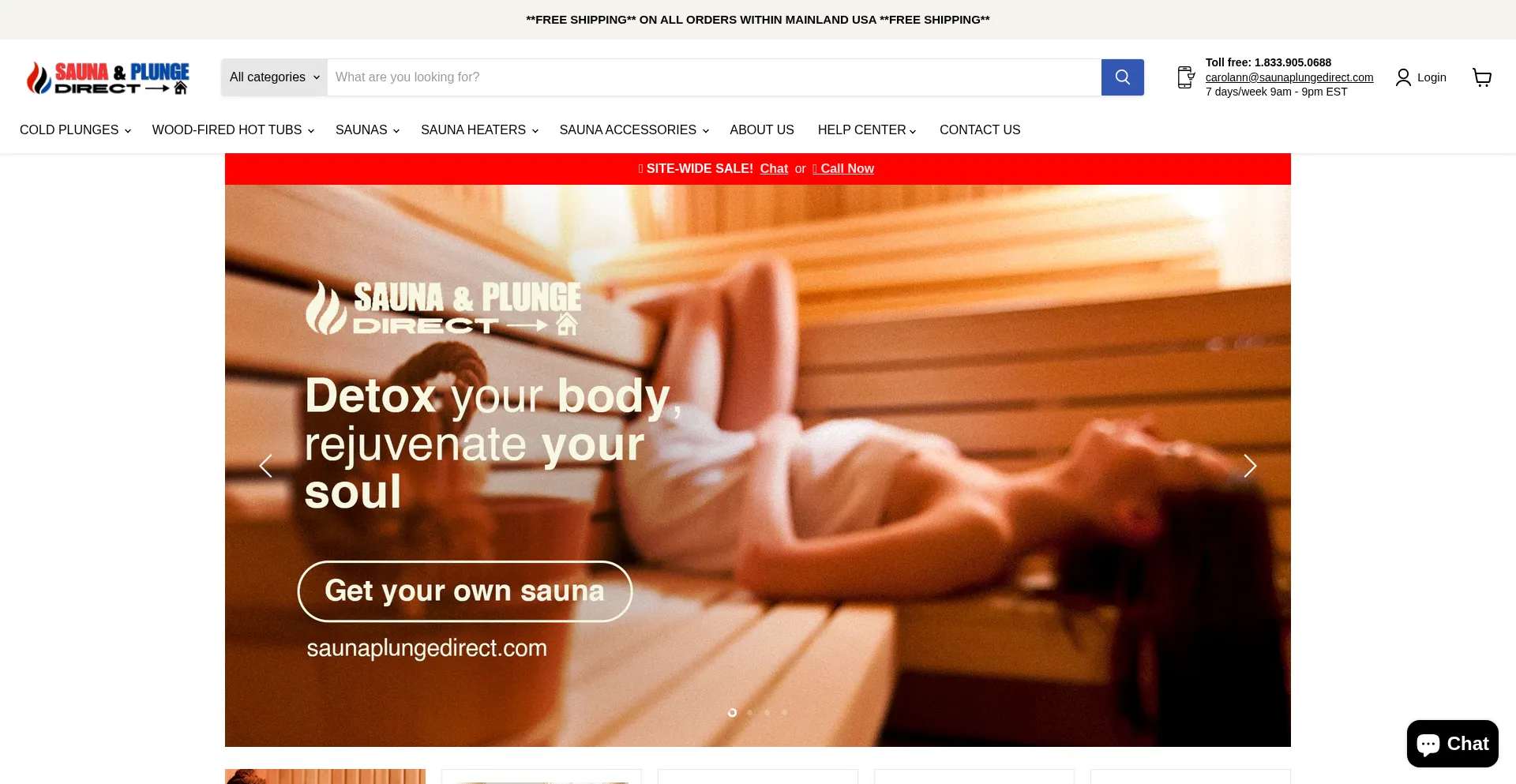 Saunaplungedirect.com é Seguro e Confiável?
