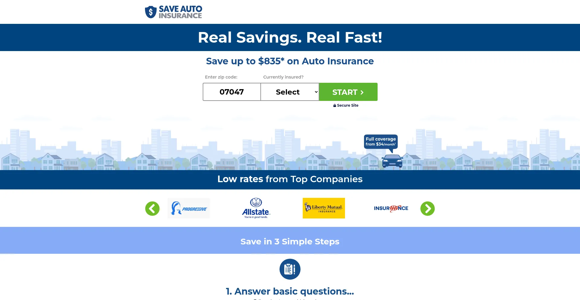 Saveautoinsurance.com é Seguro e Confiável?