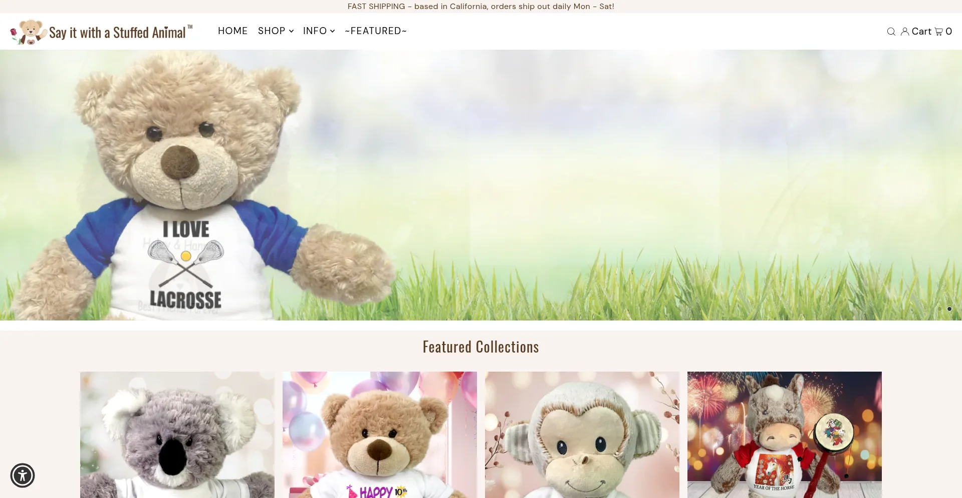 Sayitwithastuffedanimal.com