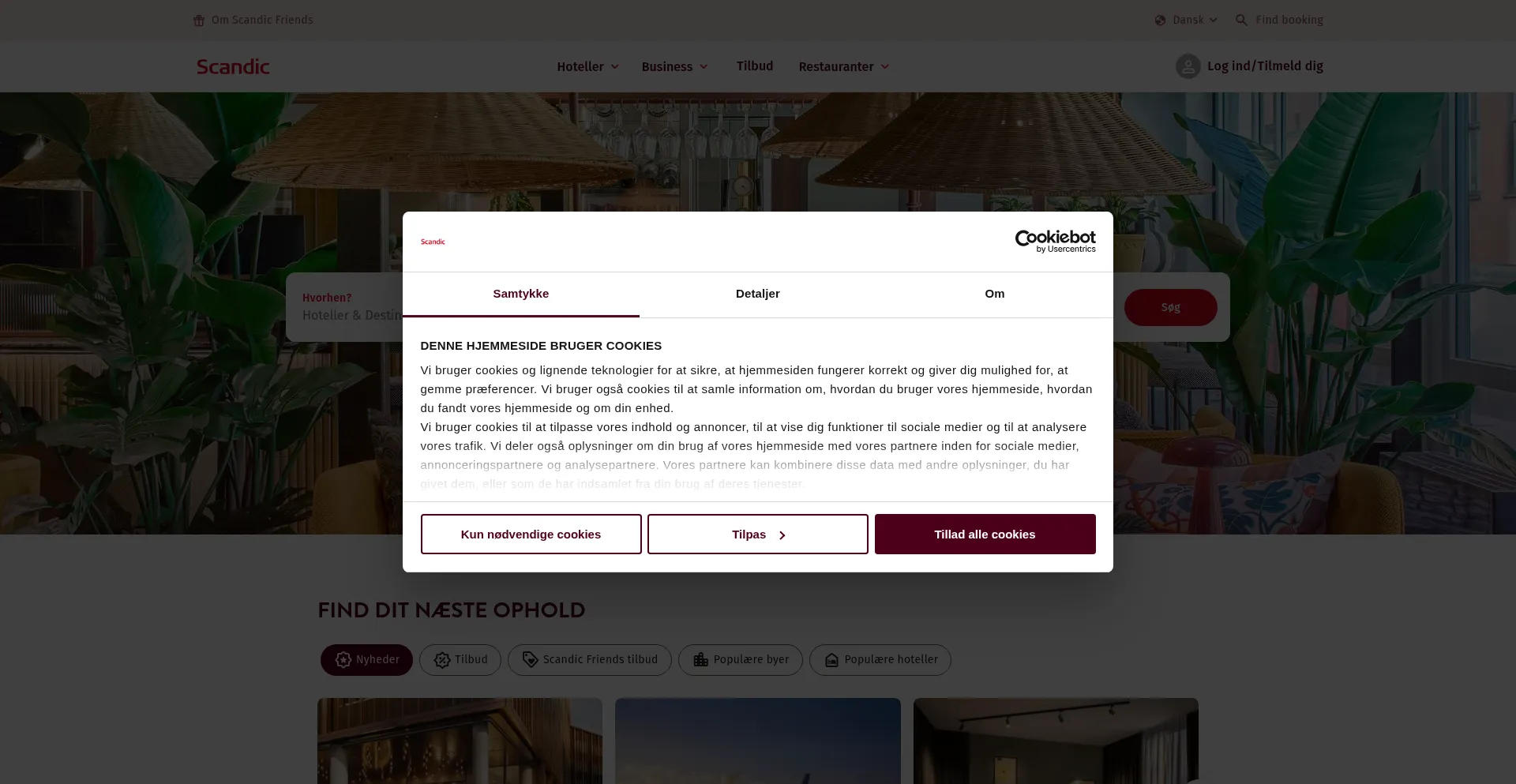 Scandichotels.dk é Seguro e Confiável?