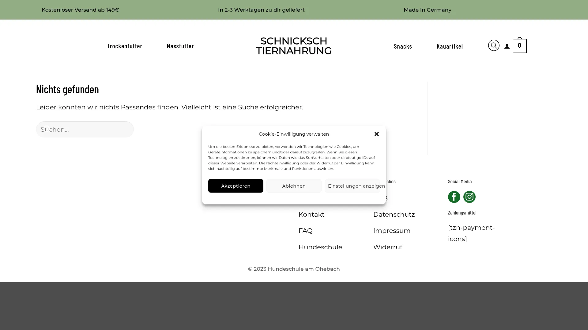 Schnicksch-tiernahrung.de