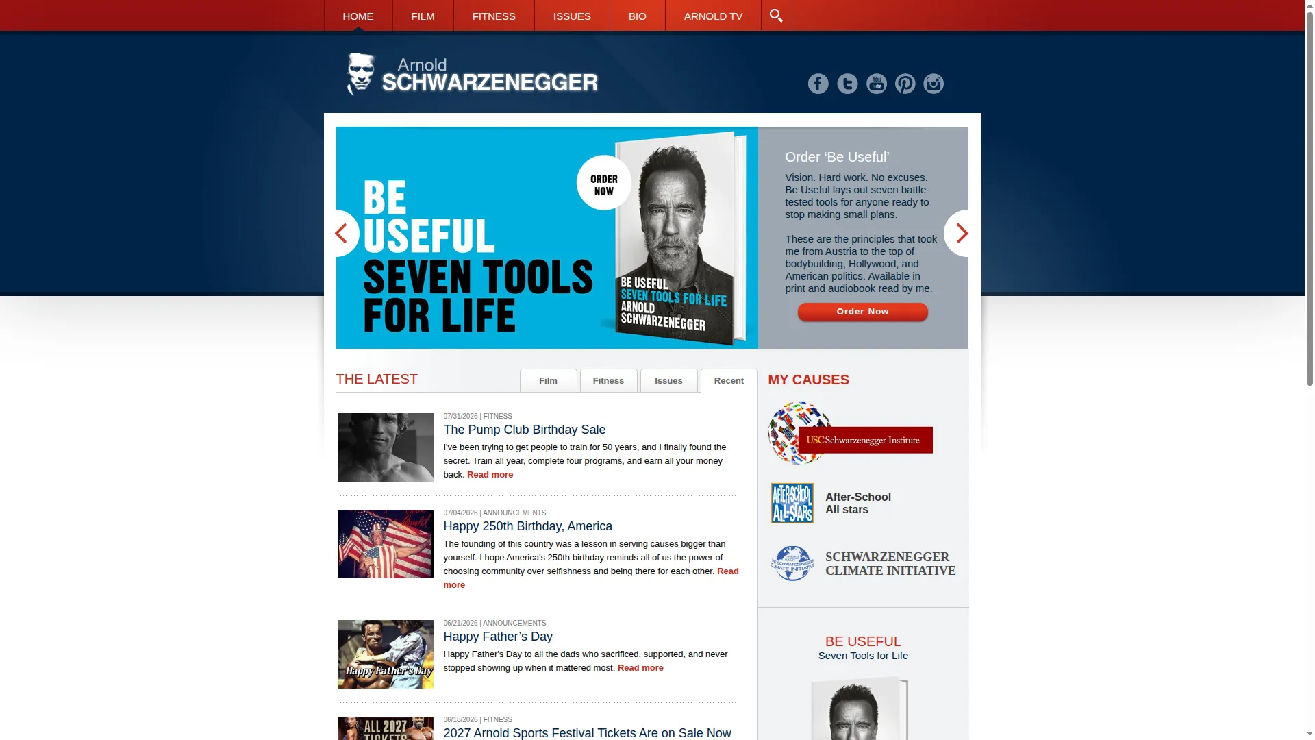 Schwarzenegger.com