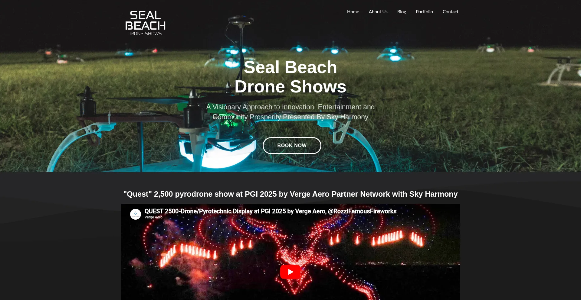 Sealbeachdroneshows.com