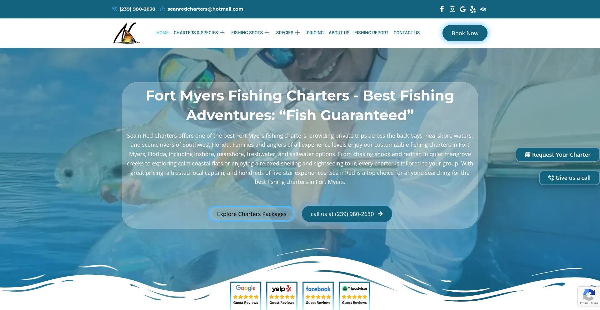 Seanredcharters.net