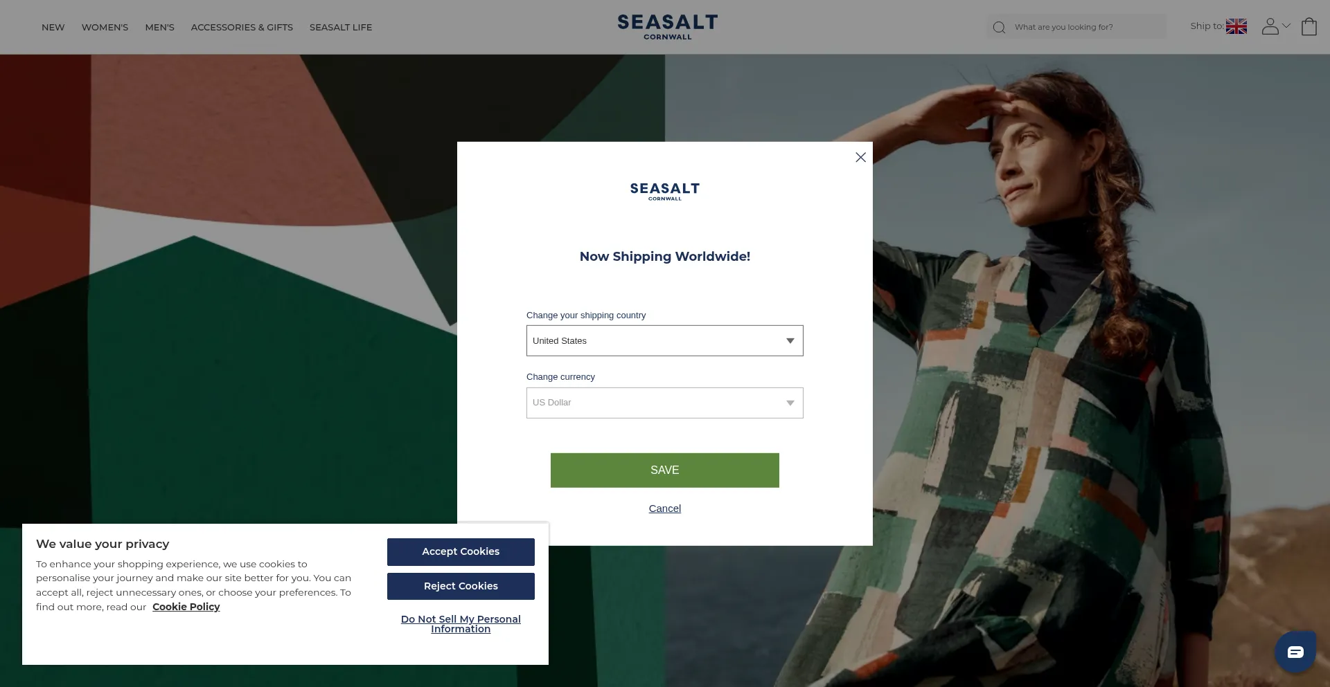 Seasaltcornwall.com é Seguro e Confiável?