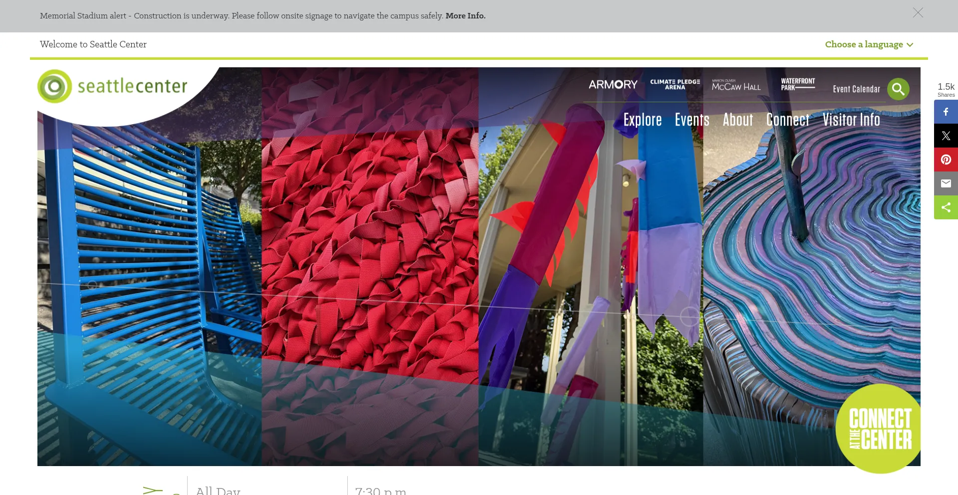 Seattlecenter.com é Seguro e Confiável?